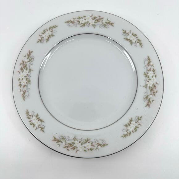 International Silver Co Fine China Cup & 3 Saucers 326 Springtime 4 Pc Serveware - Picture 2 of 11